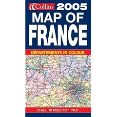 Map of France (Road Map)