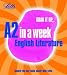 English Literature (Revise A2 in a Week)