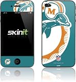 Skinit Miami Dolphins Retro Logo Vinyl Skin for Apple iPhone 4 / 4S
