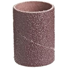 3M Cloth Band 341D, 1" Diameter x 1-1/2" Width, 60 Grit, Brown (Pack of 100)