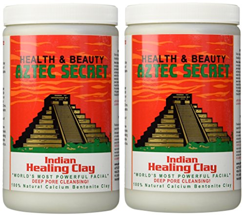 Aztec Secret Indian Healing Clay Deep Pore Cleansing, 1Aztec Secret Indian Healing Clay Deep Pore Cleansing, (2 Pounds) Pack of 2