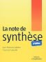 La note de synth�se