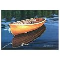 Lake Boat by James Harris Outdoor Art- 25x18"