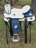Synthetic Flex Tree Western Trail Pleasure Horse Saddle