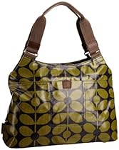 Hot Sale Orla Kiely Classic 12AESIX024 Shoulder Bag,Olive,One Size