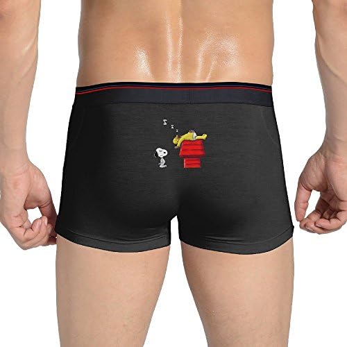 Men Snoopy Sleeping Dog House Sexy Brief