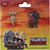 Fullmetal Alchemist: Edwards Symbol and Elric Brothers Pin Set