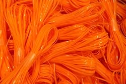 10 yd Neon Orange CraftLace Hank