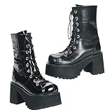 Demonia Boots Women's RANGER-301 3 1/2 Platform Available in 2 Colors