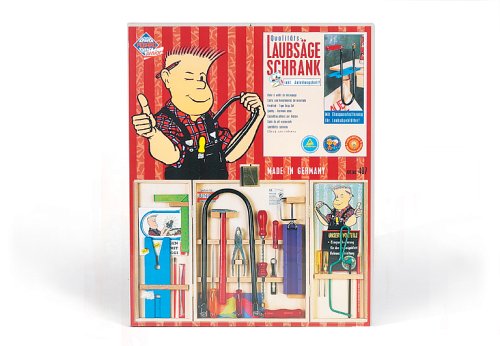 Childrens Toyshop  Toys : Fretwork Tool Cabinet, Wood