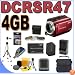 Sony DCR-SR47 Hard Disk Drive Handycam® Camcorder (Red)