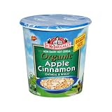Dr. McDougall's Right Foods Non-Dairy Hot Cereal, Organic Apple Cinnamon, Oatmeal & Wheat, 2.3-Ounce Cups (Pack of 6)