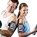 Fathers Day Gift Armband for iPhone 6 Plus by MiNE® Hands Free Apple Accessories Adjustable Sports Running Arm Band for Your Cell Phone + Black Case Smartphone Holder