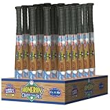Homerun Baseball Bat w/Gumballs: 24 Count