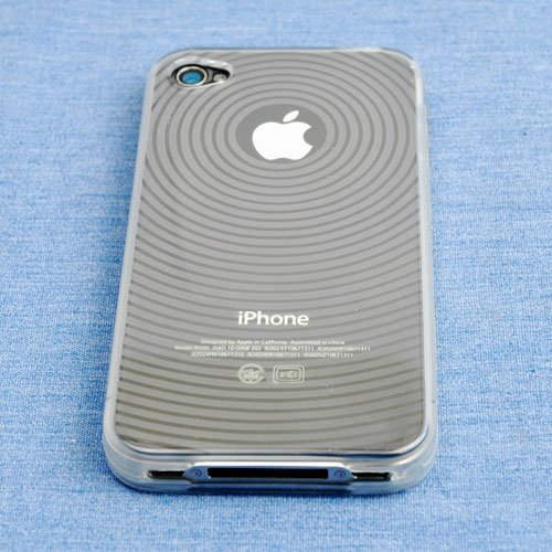 TPUケース for iPhone 4(サーキュラー)クリア