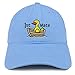 Trendy Apparel Shop 1st Mate Embroidered Low Profile Brushed Cotton Cap - Carolina Blue