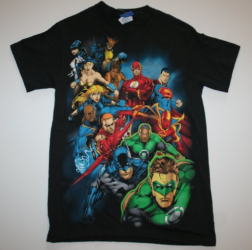  Justice League Men's Group Shot Tee