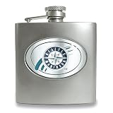 Seattle Mariners Stainless Steel Hip Flask