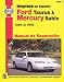 Search : Ford Taurus & Mercury Sable '86'95 (Spanish) (Haynes Manuals)