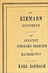 The Riemann Hypothesis: The Greatest Unsolved Problem in Mathematics