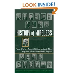 History of Wireless (Wiley Series in Microwave and Optical Engineering)