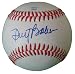 Cincinnati Reds Manager Dusty Baker Autographed ROLB Baseball, Proof Photo