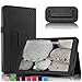 Infiland Premium PU Leather Case Cover for DigiLand 10.1 DL1008M DL1010Q / NeuTab N10 Plus 10.1/ Rotor 10.1/ iDeaUSA CT10/ Elecost OctaTab 10.1/ IRULU X1 Pro Lightning 10.1 Inch Tablet- Black