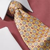 Satin Deco Circles Neckwear