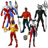 DC Universe Action Figures Wave 2 ( Manta, Superman, Quinn, Aquaman, Firestorm )