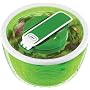 Zyliss Smart Touch Salad Spinner 4-6 Servings, Green