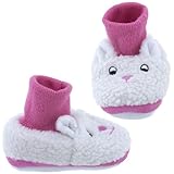 Bunny Animal Sock Top Slippers for Toddlers