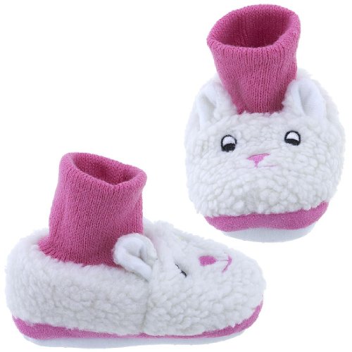 Bunny Animal Sock Top Slippers for Toddlers