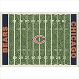 IMAGE OF NFL Homefield Chicago Bears Football Rug Size: 3'10