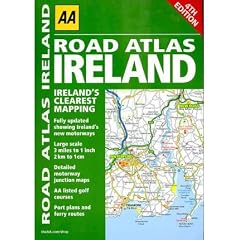 AA ROAD ATLAS IRELANDBYAA Publishing[Paperback] on Mar-2010