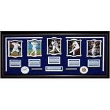 Los Angeles Dodgers Stars - Brad Penny, Rafael Furcal, Nomar Garciaparra, Takashi Saito, and Russell Martin - Dynasty Collage with Game Used Dirt