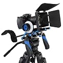 Fancierstudio DSLR RIG With Follow Focus And Matte Box By Fancierstudio RIG KIT M