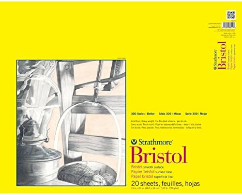 19" x 24" Smooth Tape Bound Bristol Pad (Product Catalog: Paper Media, Canvas & Surfaces)