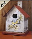 Metal Roof Nuthatch Birdhouse