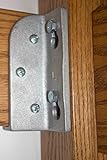 No Mortise Bed Rail Brackets / Fittings - Premium Bed Frame Hardware for Connecting Headboard & Footboard - Set of 4