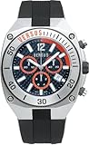 VERSUS (ヴェルサス) 腕時計 STEALTH CHRONO ステルス クロノ ブラックカーボン A09LCQ907 A165 メンズ