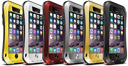 iphone 6s plus case,Brand New Waterproof shockproof Dustproof Rugged Protection Metal hard shel full cover case for iphone 6s plus 5.5''