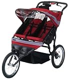  : InStep Run Around LTD 2 Double Jogging Stroller (Red/Grey)