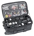 Tamrac 694 Big Wheels Rolling StrongBox LP4 Camera Rolling Case (Black)