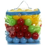 Logitoys - Jeu de balles - Sac de 100 balles - Diamètre 65 mm