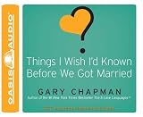 Things I Wish I d Known Before We Got Married