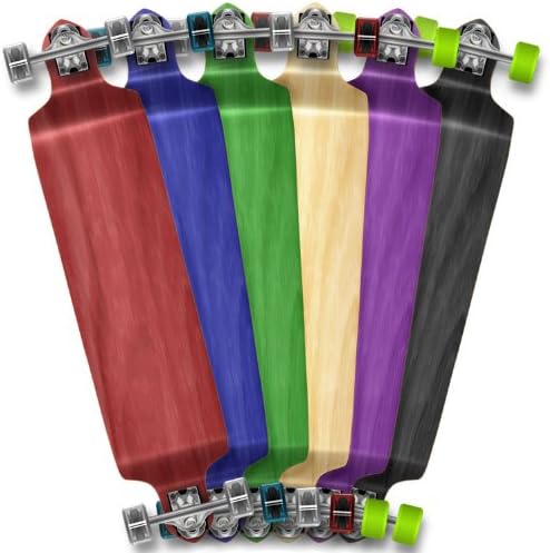 Yocaher Professional Speed Drop Down Stained Complete Longboard