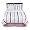 Casual Home Black/Pink Bed in a Bag - Cal King