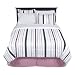 Casual Home Bed in a Bag - Black/ Pink