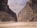 The Mouth of the Santa Elena Canyon of the Rio Grande in the Big Bend Area Photographic Poster Print by Luis Marden, 42x56
