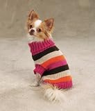 SMALL - Multi-Stripe Knit Sweater Set W/ Cap  Scarf